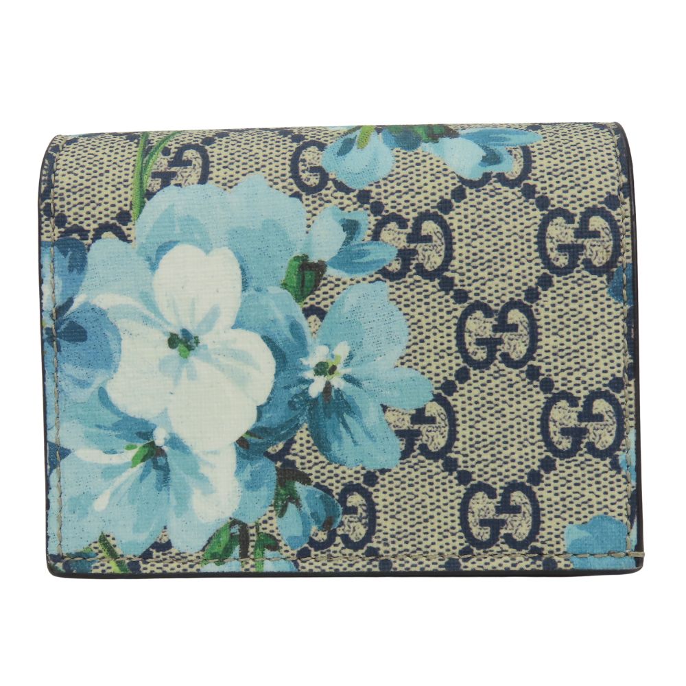 Gucci Blooms GG Supreme Canvas Bifold Wallet