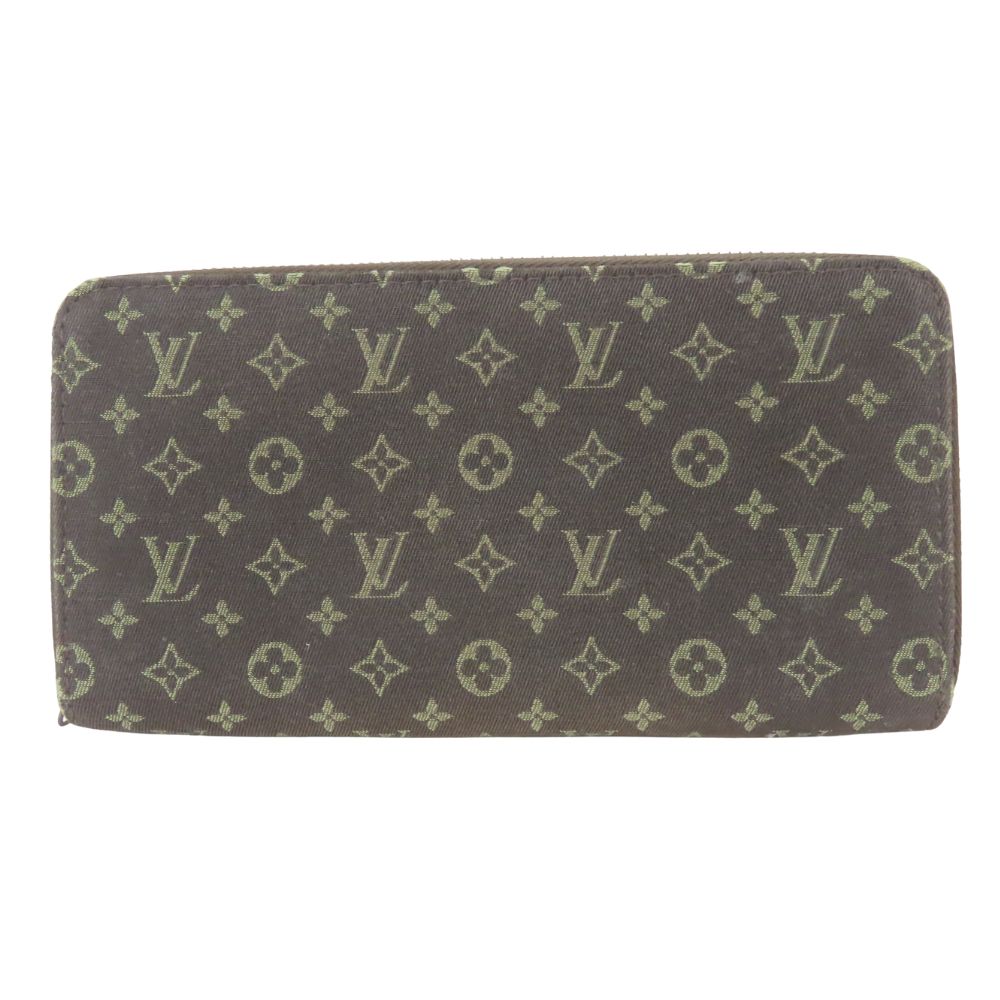 Louis Vuitton Zippy Wallet Monogram Mini Lin Long Wallet