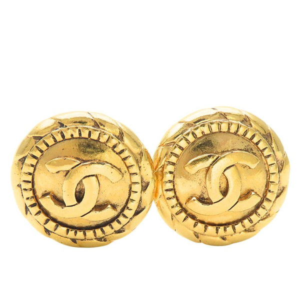 Chanel COCO Mark Clip Earrings