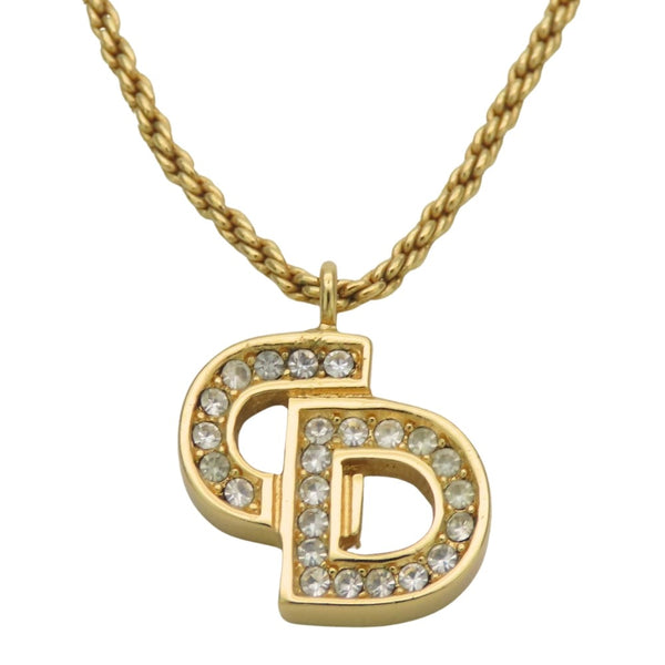 Christian Dior Logo Necklace
