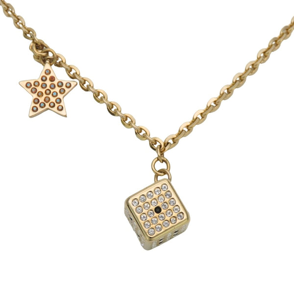 Swarovski Dice Necklace