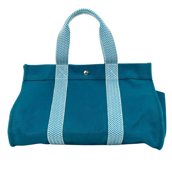 Hermes Cannes MM Cotton Canvas Tote Bag