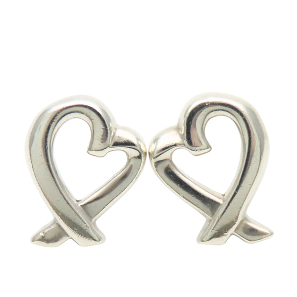 Tiffany&Co. Loving Heart Silver Earrings
