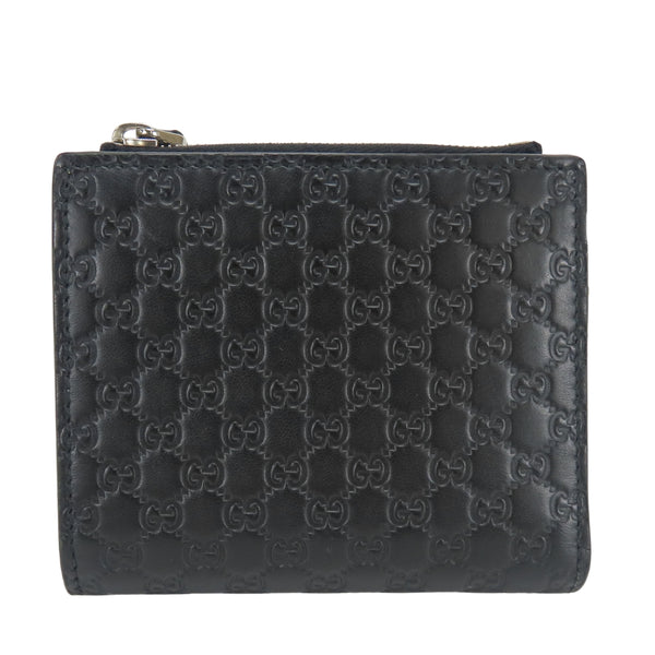 Gucci Micro GG Sima Leather Bifold Wallet
