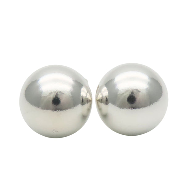Tiffany&Co. Hardware Ball Silver Earrings