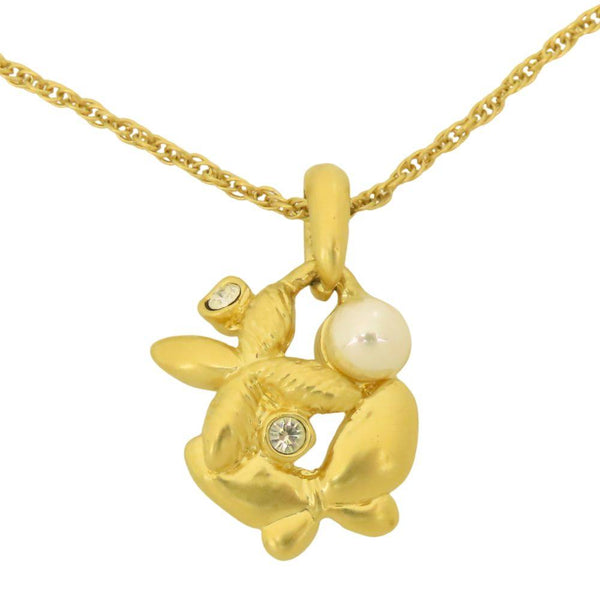 Hanae Mori Butterfly Necklace