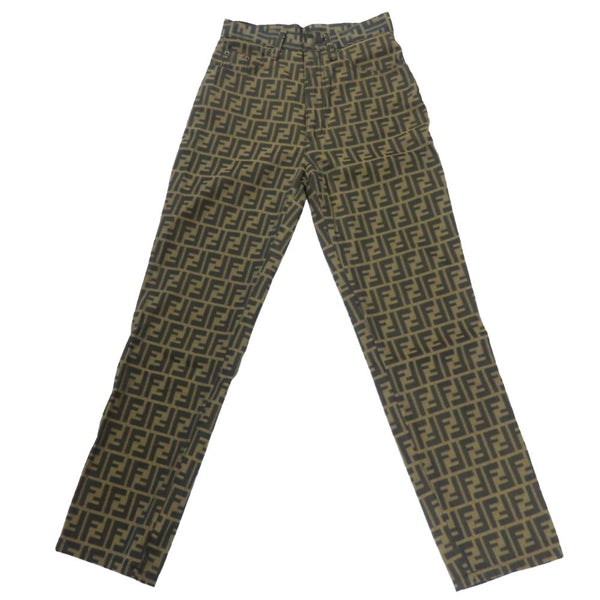 Fendi Zucca Jacquard Pants