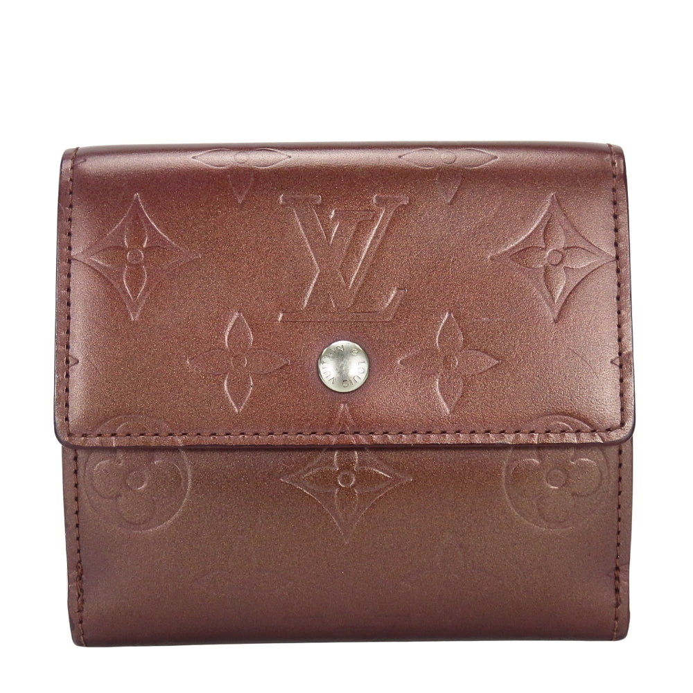 Louis Vuitton Monogram Mat Tri Fold Wallet