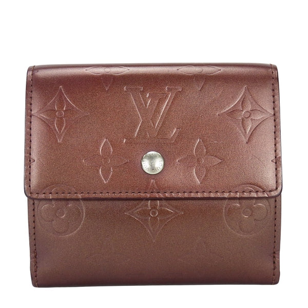 Louis Vuitton Monogram Mat Tri Fold Wallet