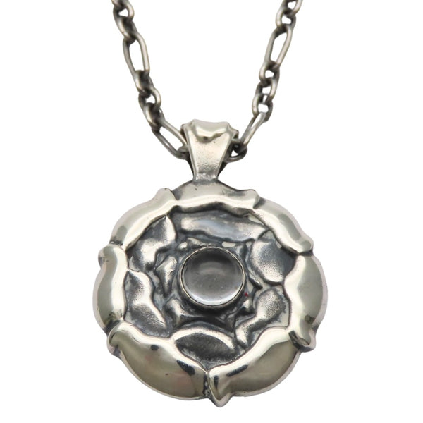 Georg Jensen Moonstone Silver Necklace