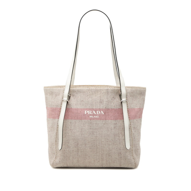 Prada Canvas Tote Bag