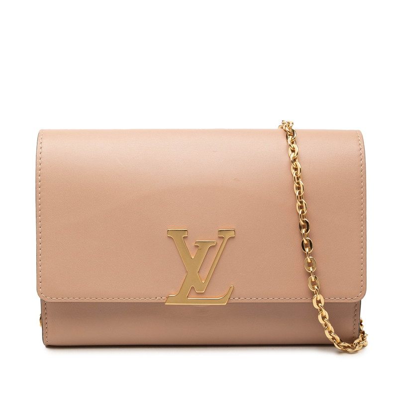 Louis Vuitton Pochette Louise MM Leather Shoulder Bag