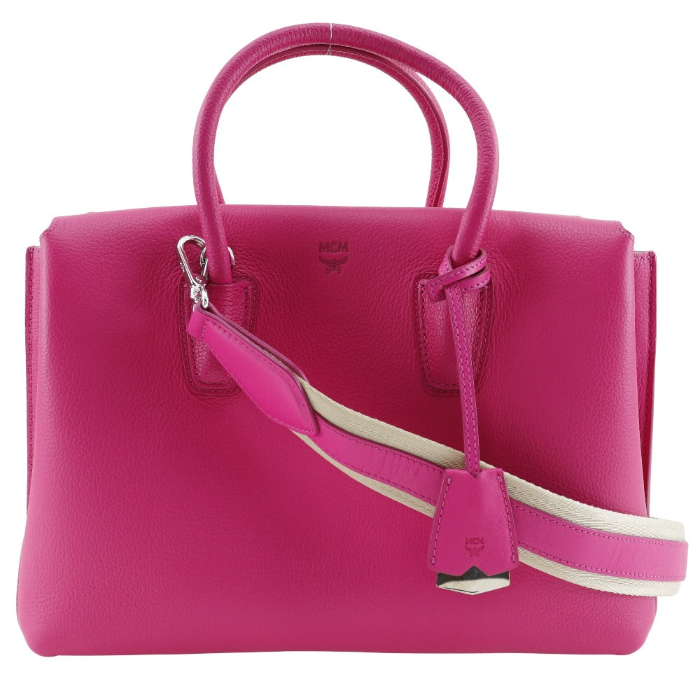 MCM Mira Leather Handbag 2WAY Shoulder Bag