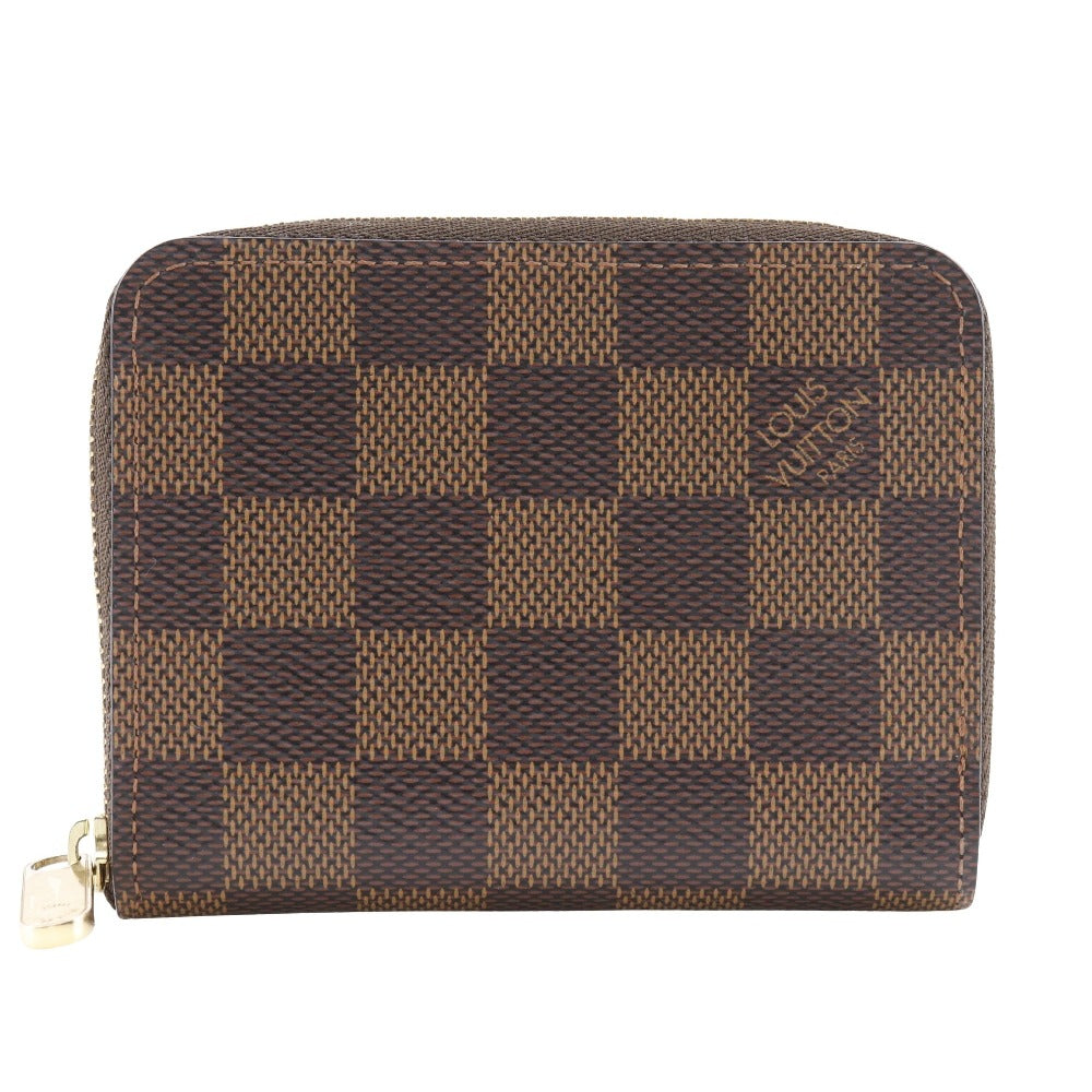 Louis Vuitton Zippy Coin Purse Damier Canvas Coin Case