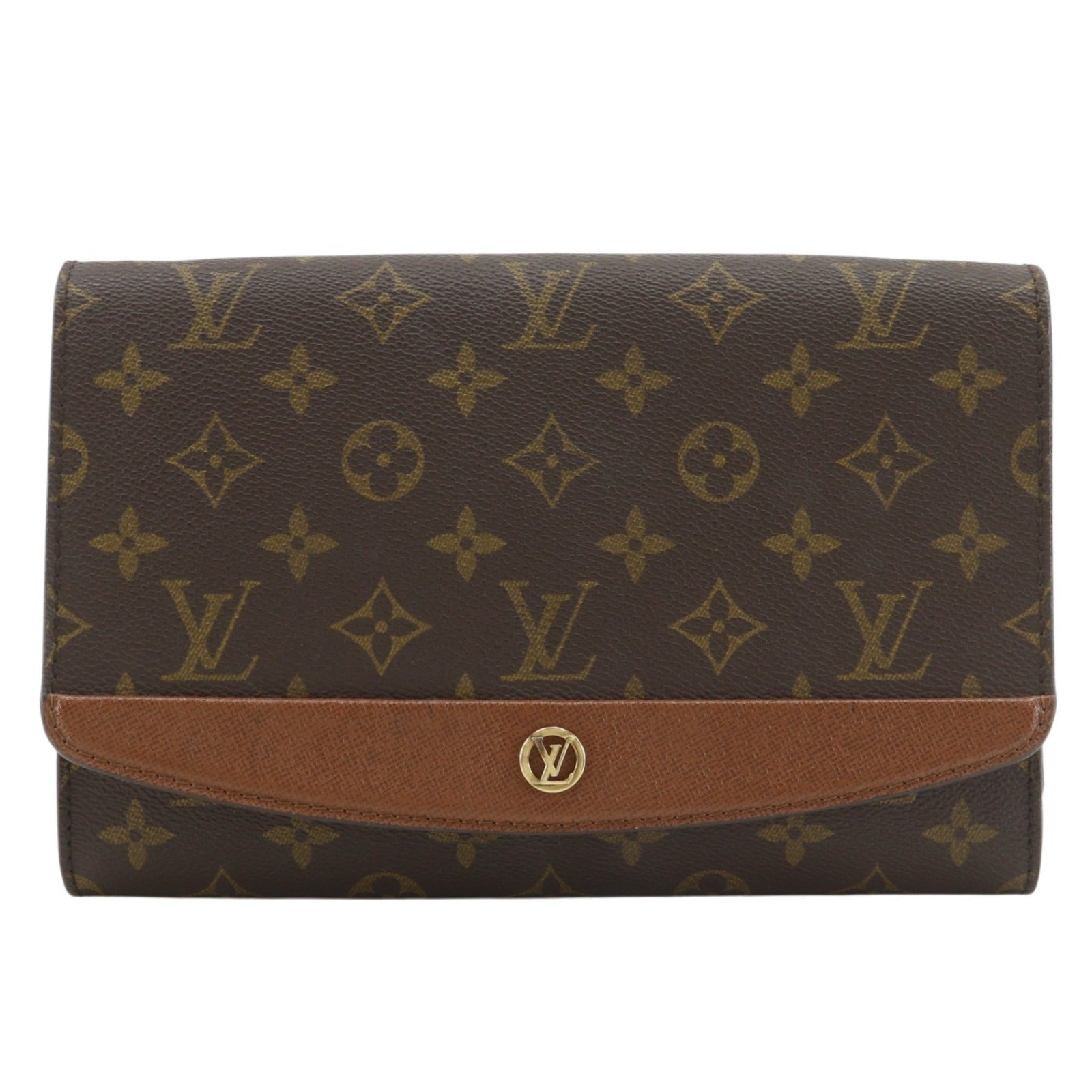 Louis Vuitton Bordeaux 24 Monogram Clutch Bag