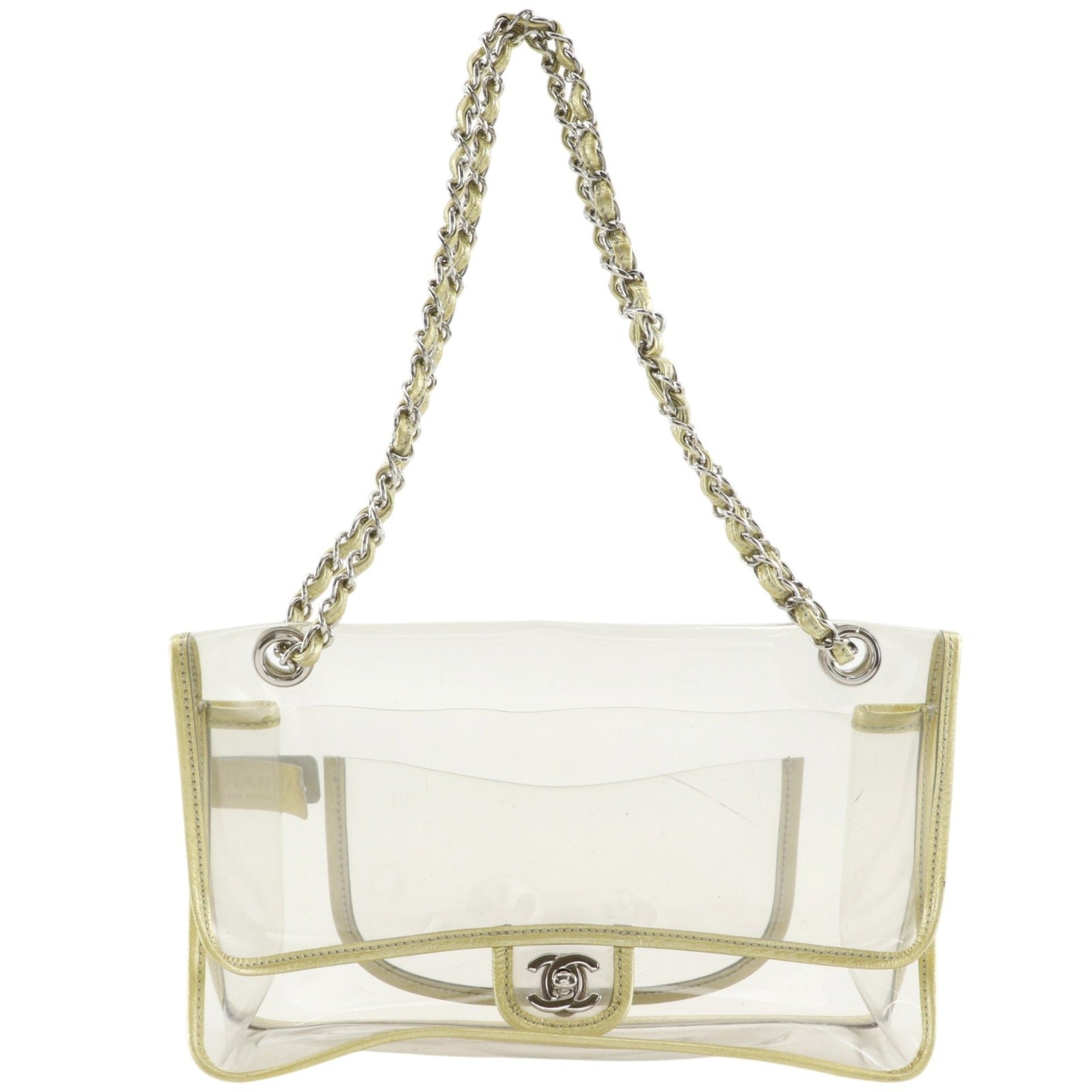 Chanel Plastic Chain Shoulder Bag
