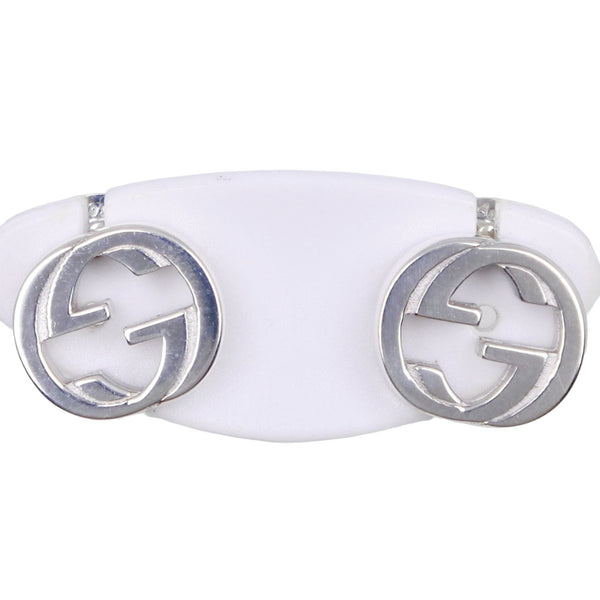 Gucci Interlocking G Silver Earrings