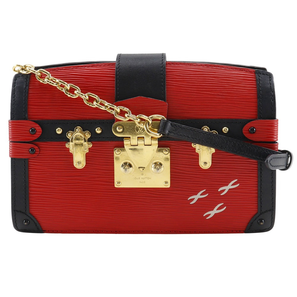 Louis Vuitton Trunk Clutch Epi 2way bag