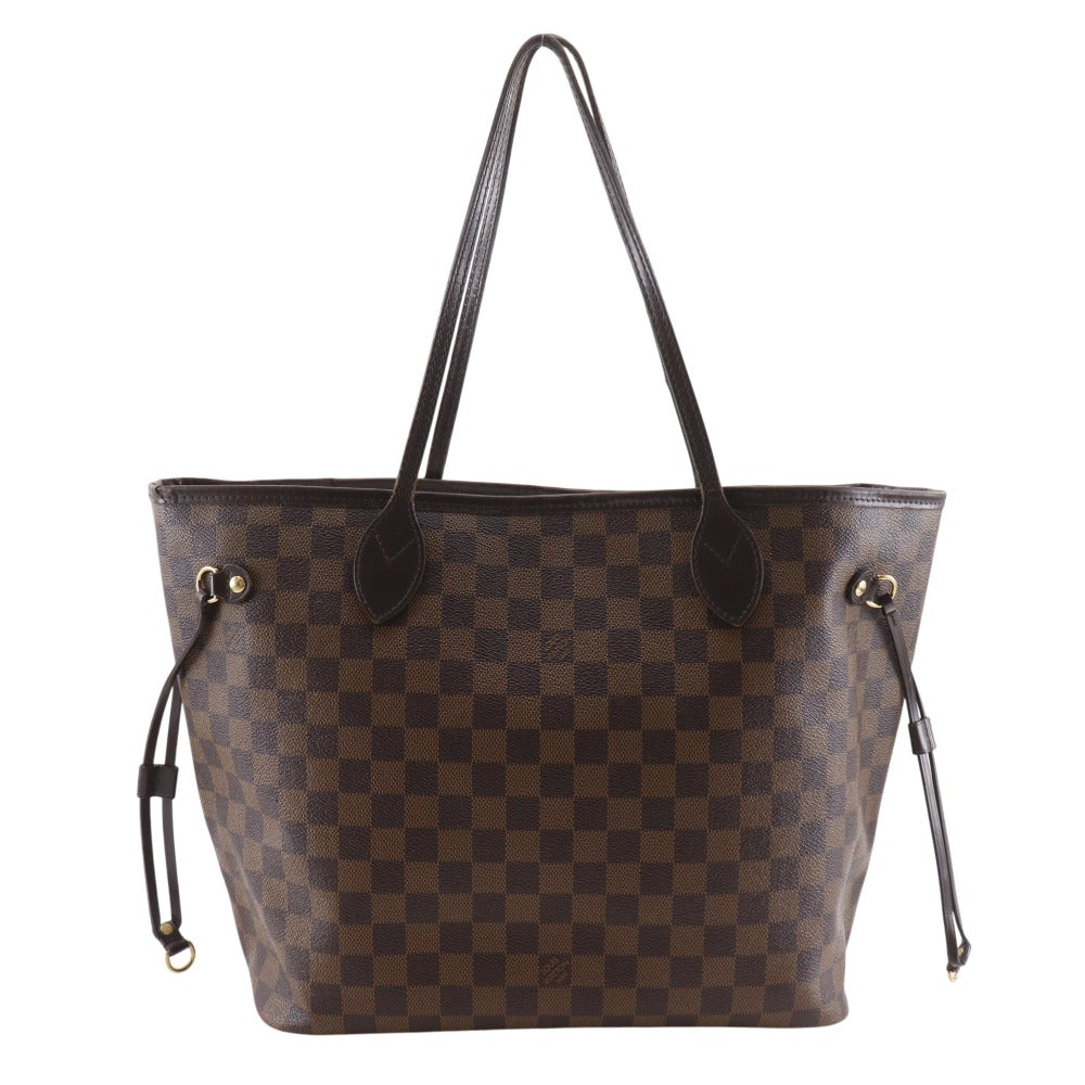 Louis Vuitton Neverfull MM Damier Canvas Tote Bag