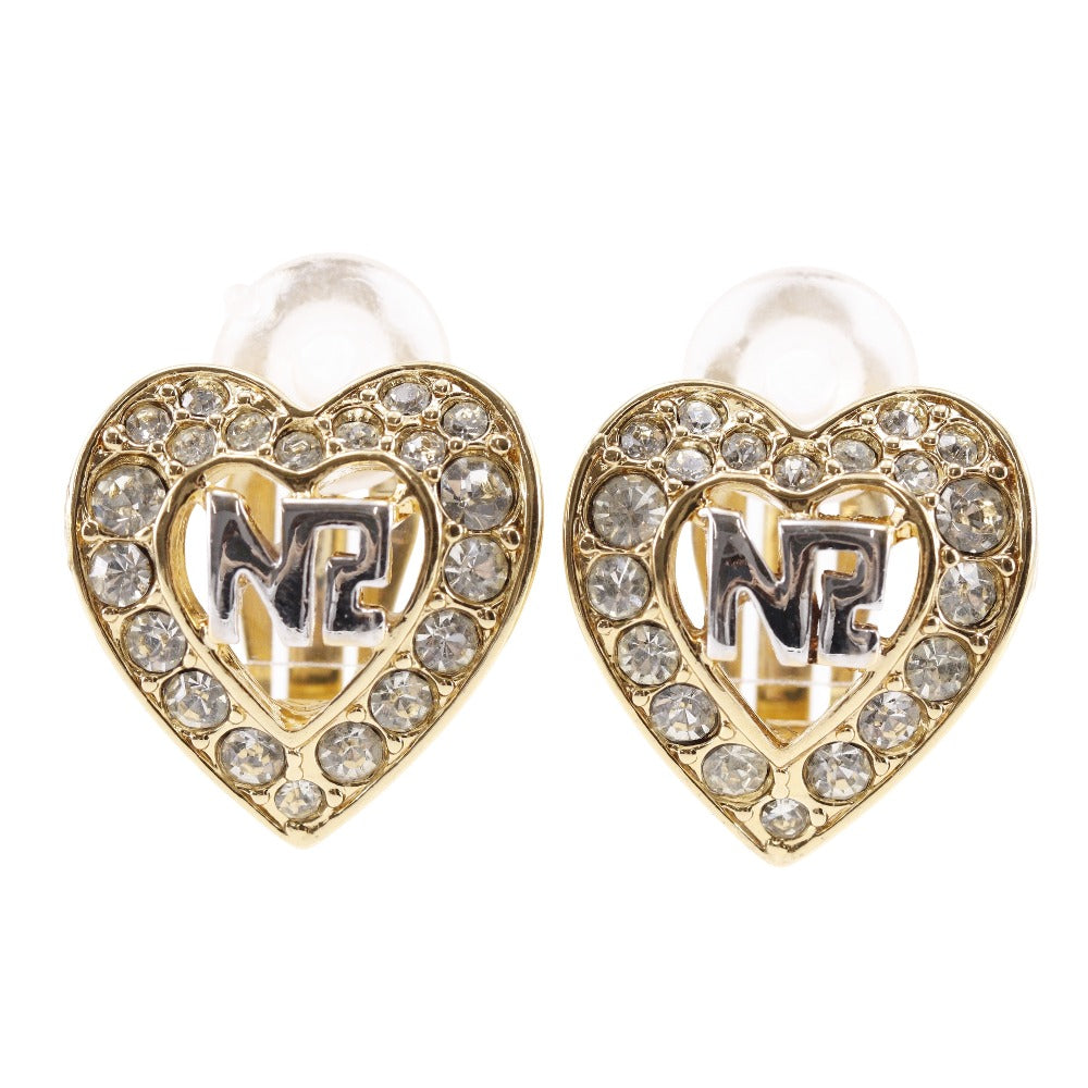 Nina Ricci Heart Logo Earrings