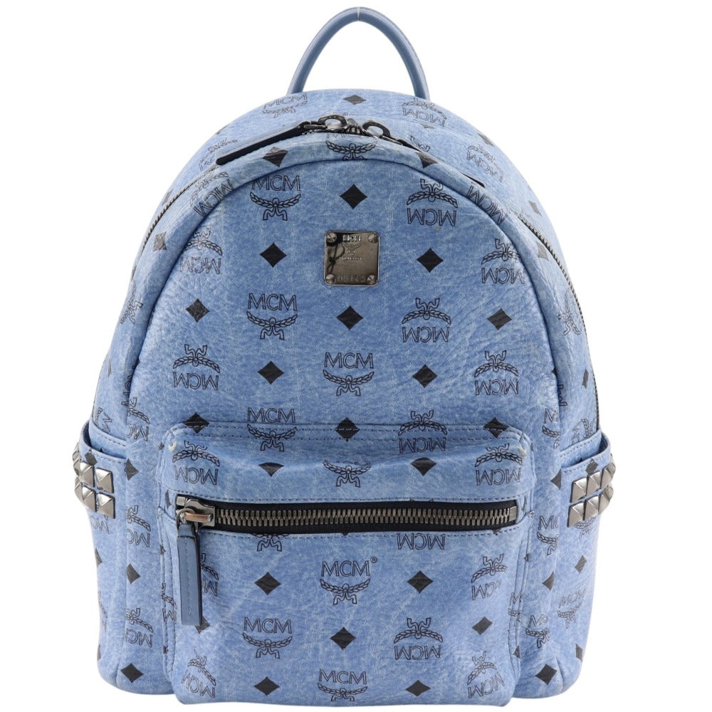 MCM Stark Leather Backpack