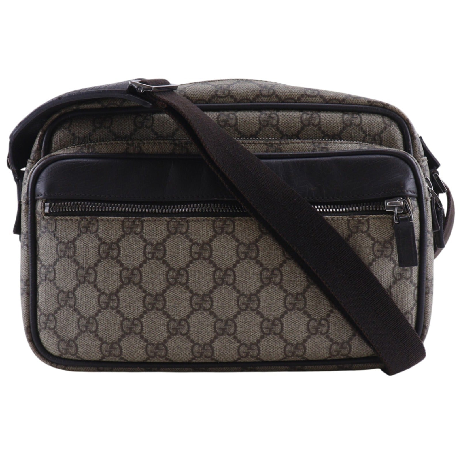 Gucci GG Supreme Canvas Shoulder Bag