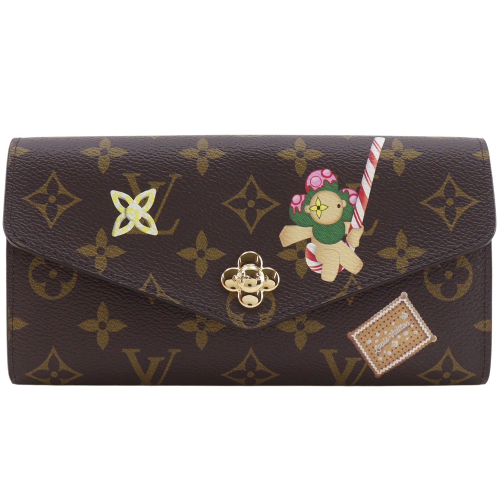 Louis Vuitton Portefeuille Sarah NM Monogram Long Wallet