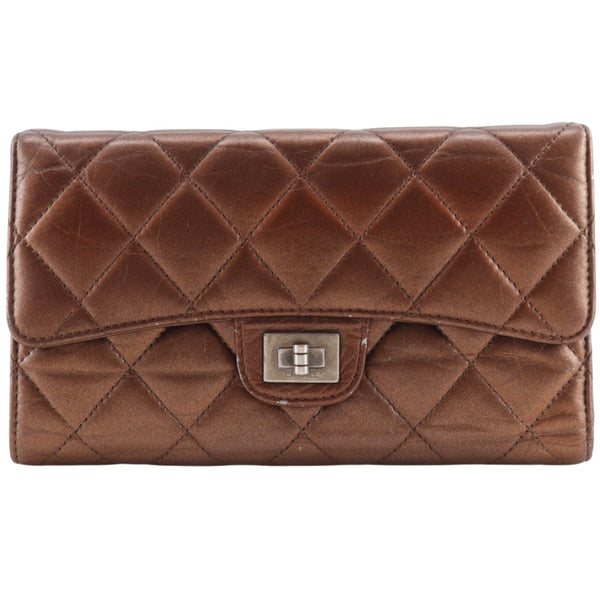 Chanel 2.55 Lambskin Long Wallet