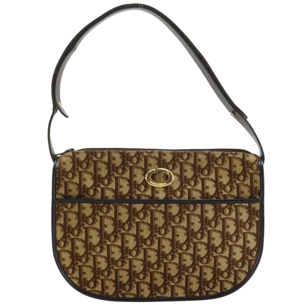 Christian Dior Trotter Canvas Shoulder Bag