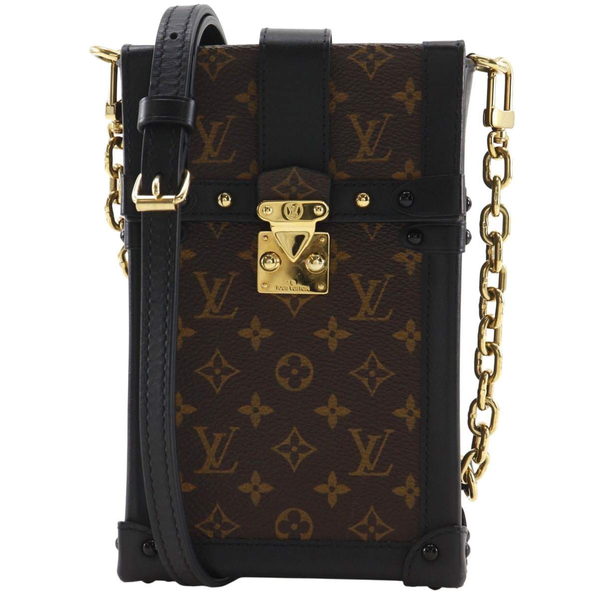 Louis Vuitton Pochette Trunk Vertical Monogram shoulder bag