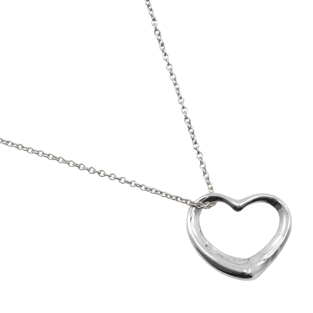 Tiffany Open Heart Elsa Peretti Silver 925 Necklace