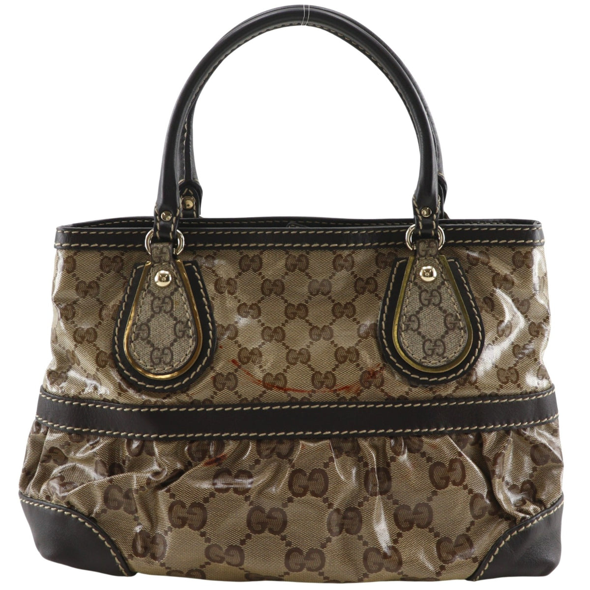 Gucci GG Crystal Coated Canvas Tote Bag