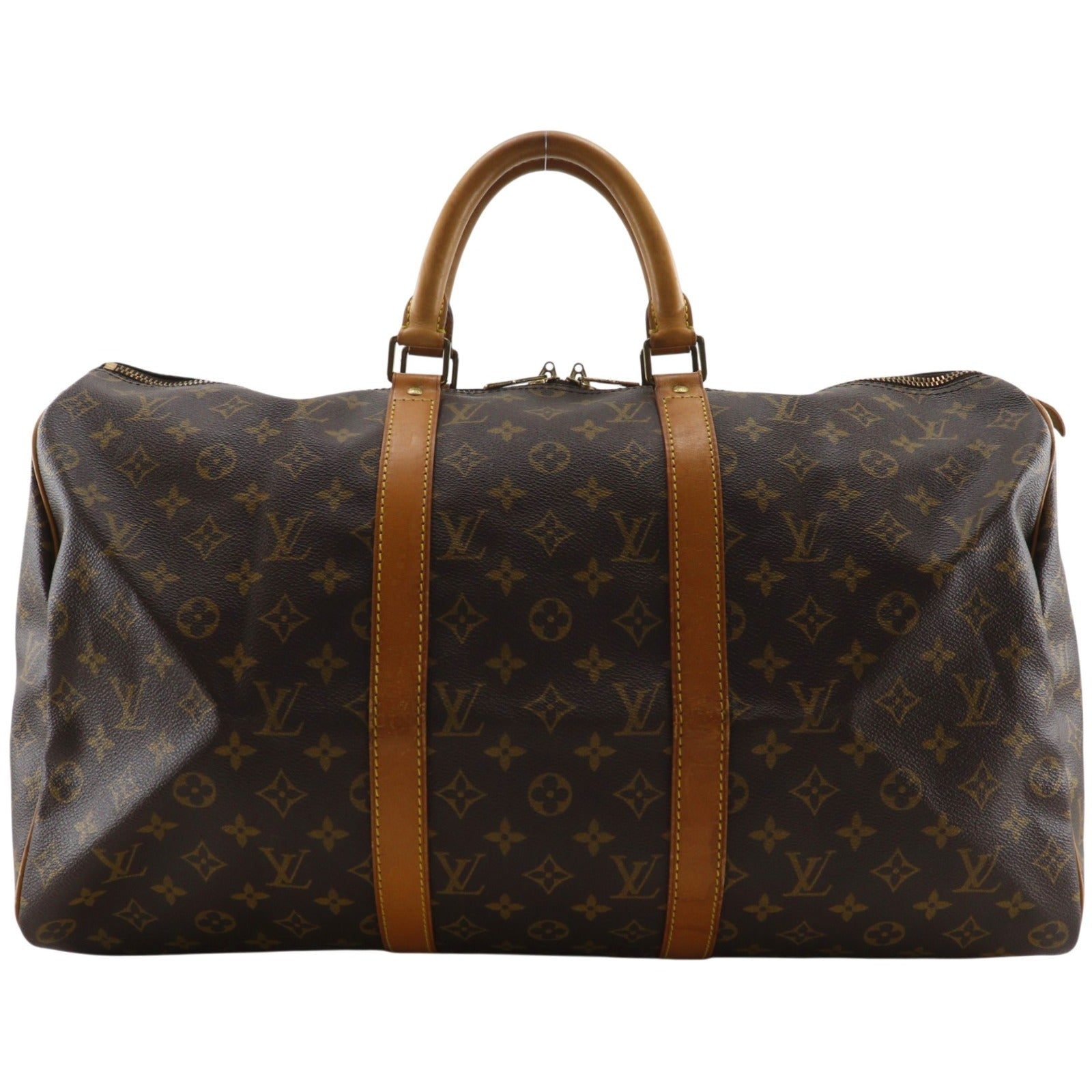 Louis Vuitton Keepall Monogram Boston Bag