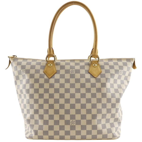 Louis Vuitton Saleya MM Damier Azur Tote Bag