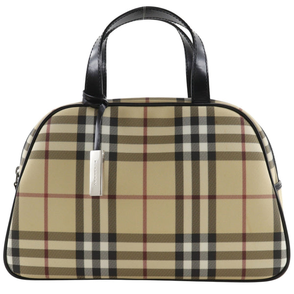Burberry Nova Check PVC Handbag