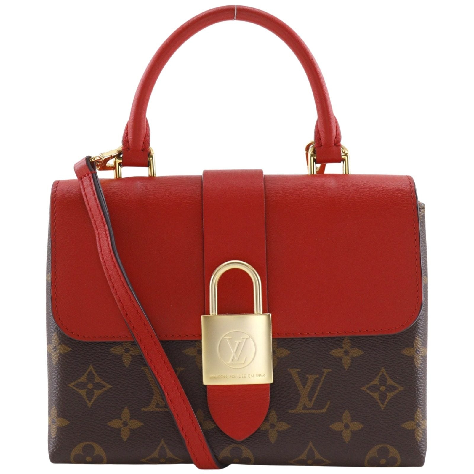 Louis Vuitton Locky BB Monogram Handbag
