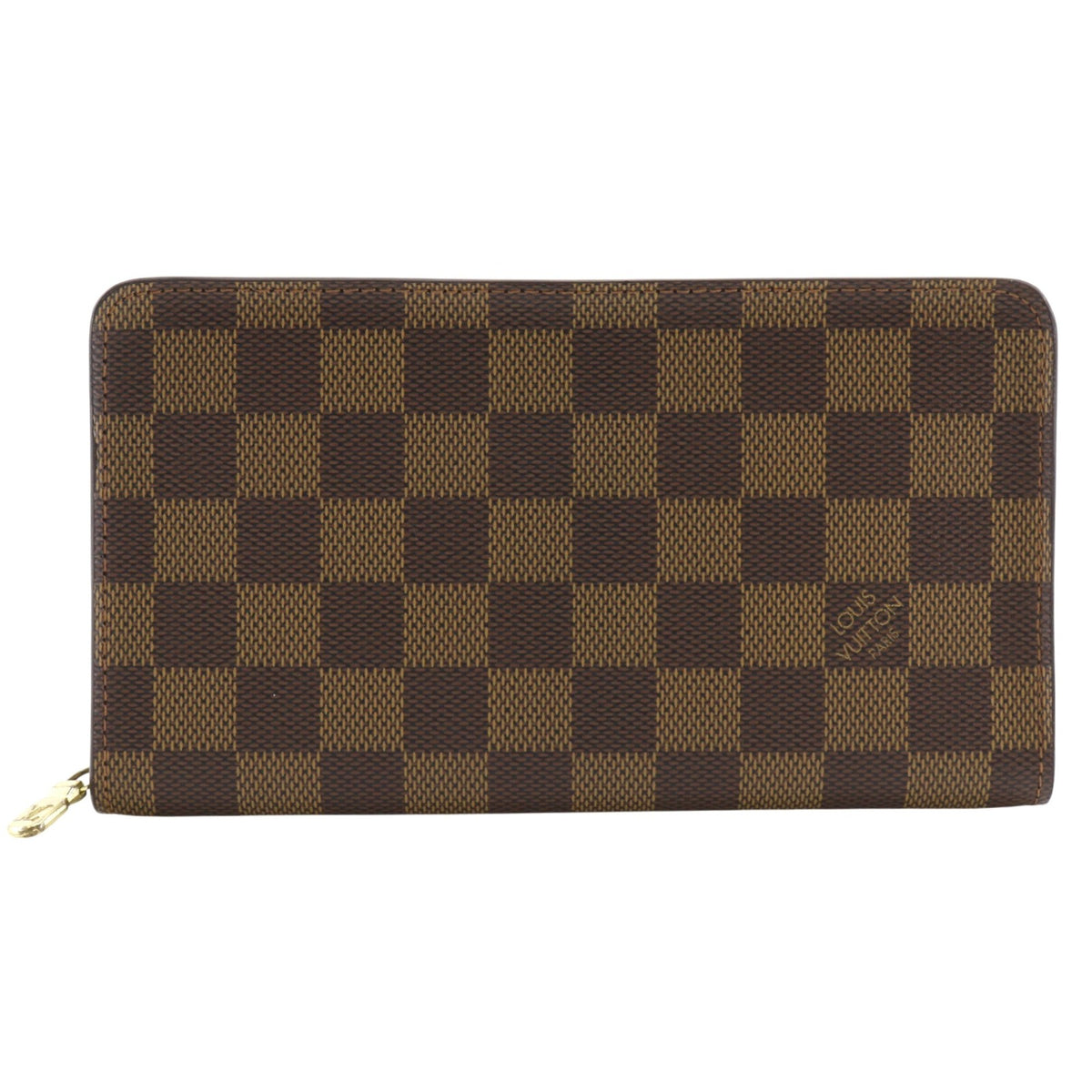 Louis Vuitton Portemonnaie Zipp Damier Canvas Long Wallet