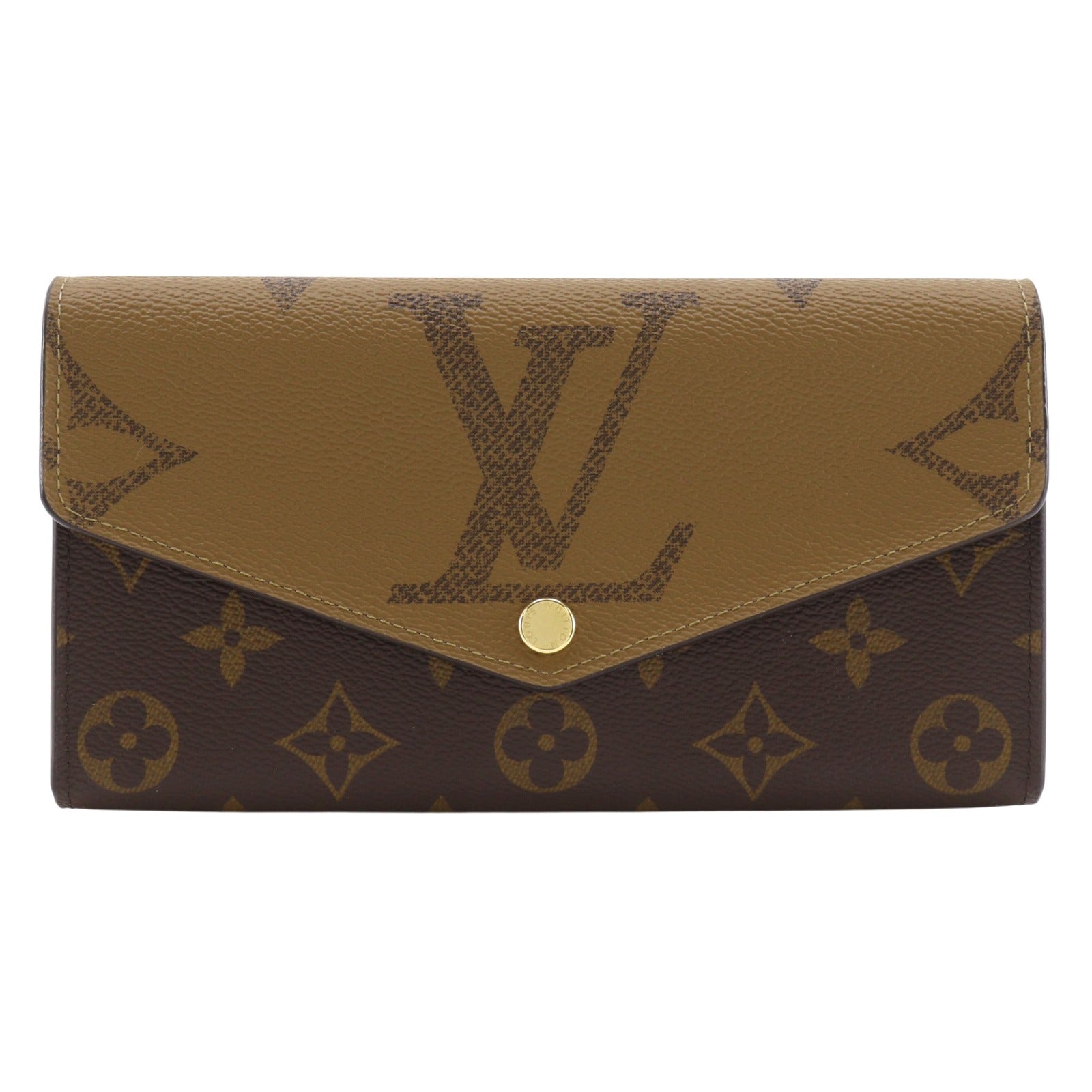 Louis Vuitton Portefeuille Sarah Monogram Giant Reverse Long Wallet