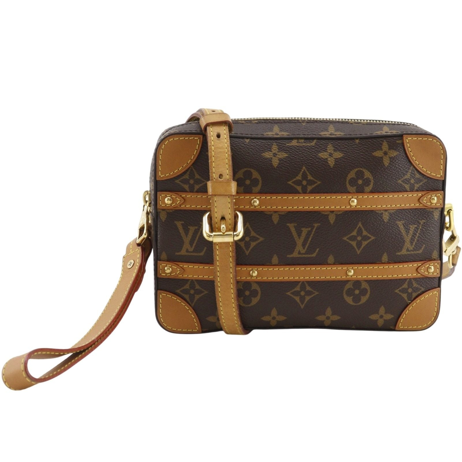 Louis Vuitton Soft Trunk Pochette Monogram clutch bag