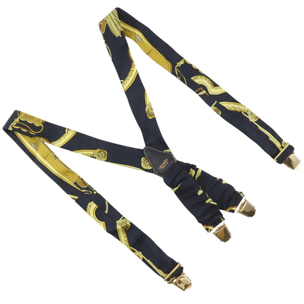 Hermes Silk Suspenders