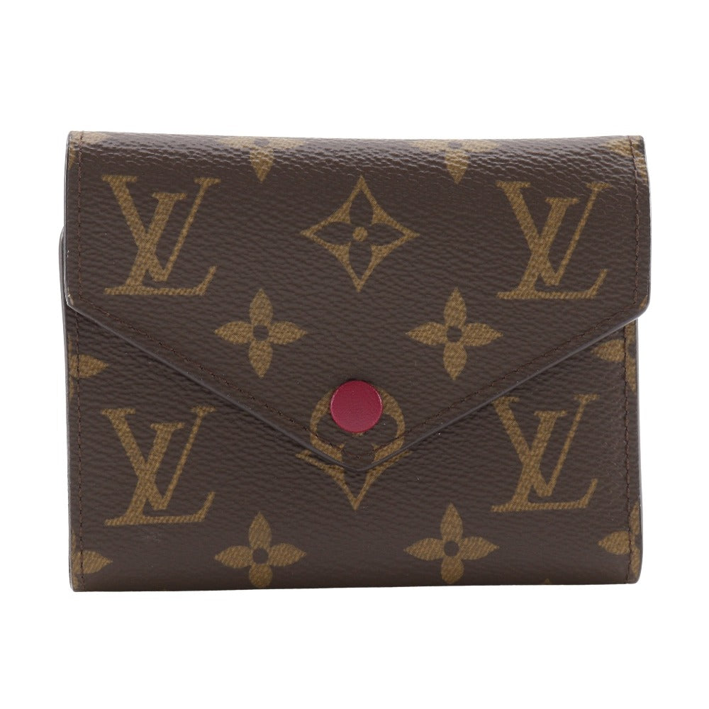 Louis Vuitton Portefeuille Victorine Monogram Trifold Wallet