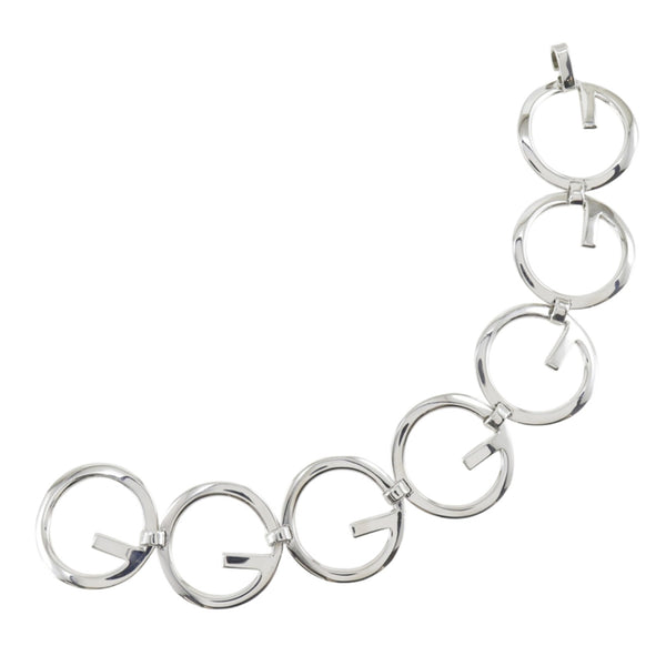 Gucci G Logo Silver Bracelet
