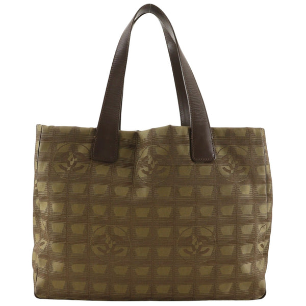 Chanel New Travel Line Nylon Canvas Tote Bag