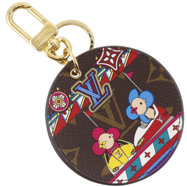 Louis Vuitton Porte Cles Illustre Vivienne Bobsleigh Key Holder