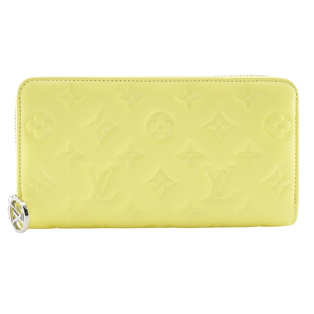 Louis Vuitton Zippy Wallet Lambskin Long Wallet