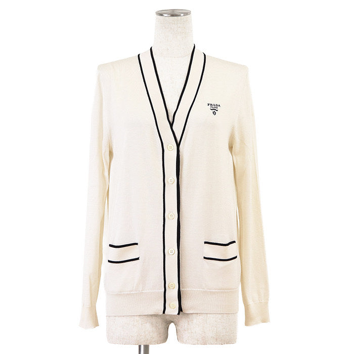 Prada Silk Knit Cardigan