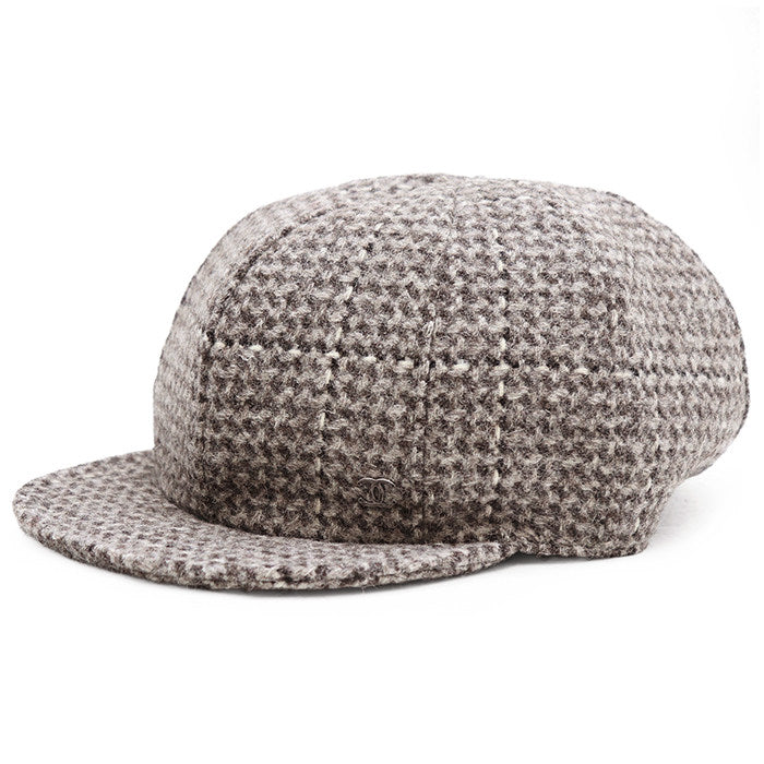 Chanel Tweed Cap