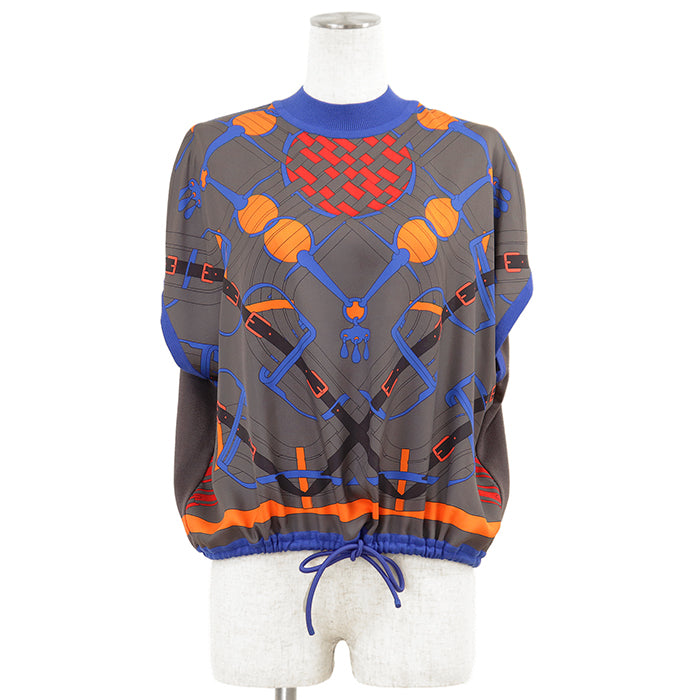 Hermes Twillaine Silk Wool Top