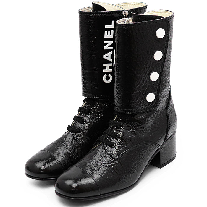 Chanel Leather Boots