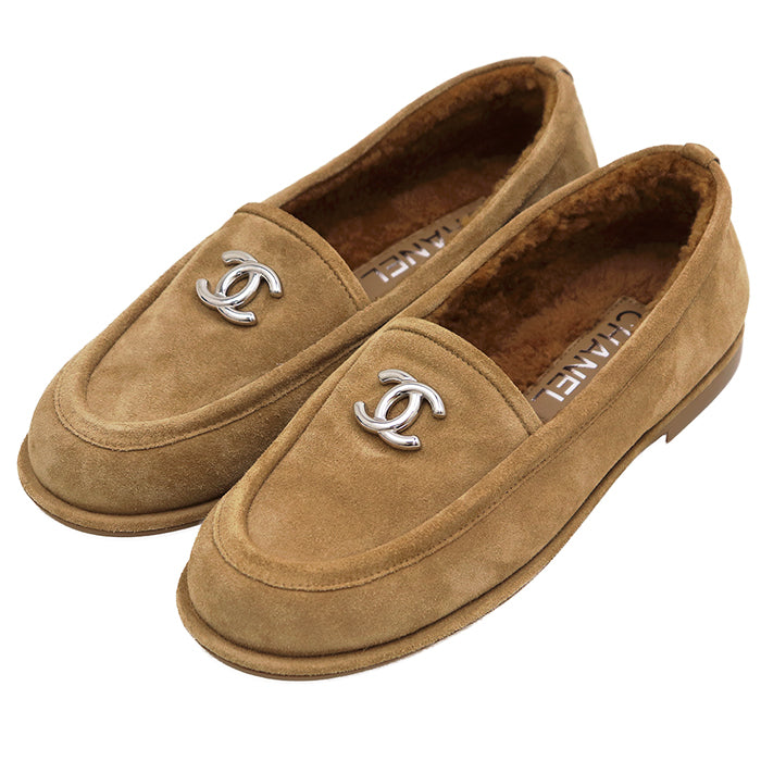Chanel Suede Loafers
